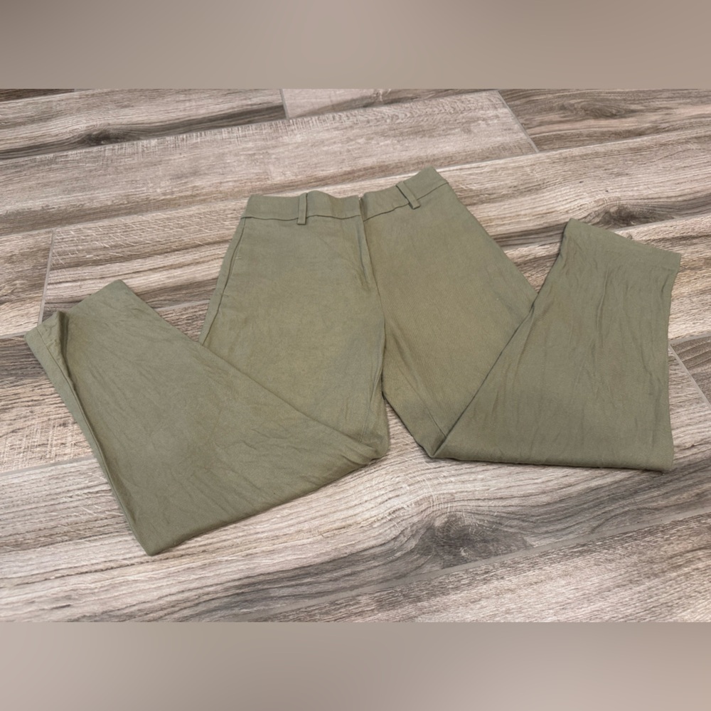 H&M women’s pants military green